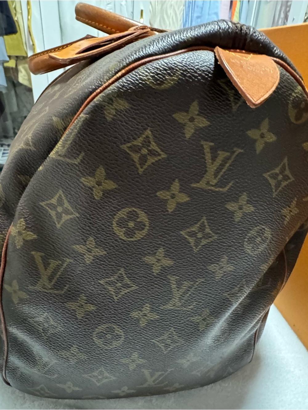 Louis Vuitton Monogram Canvas Duffel Bag - Brown/Tan - Picture 7 of 10